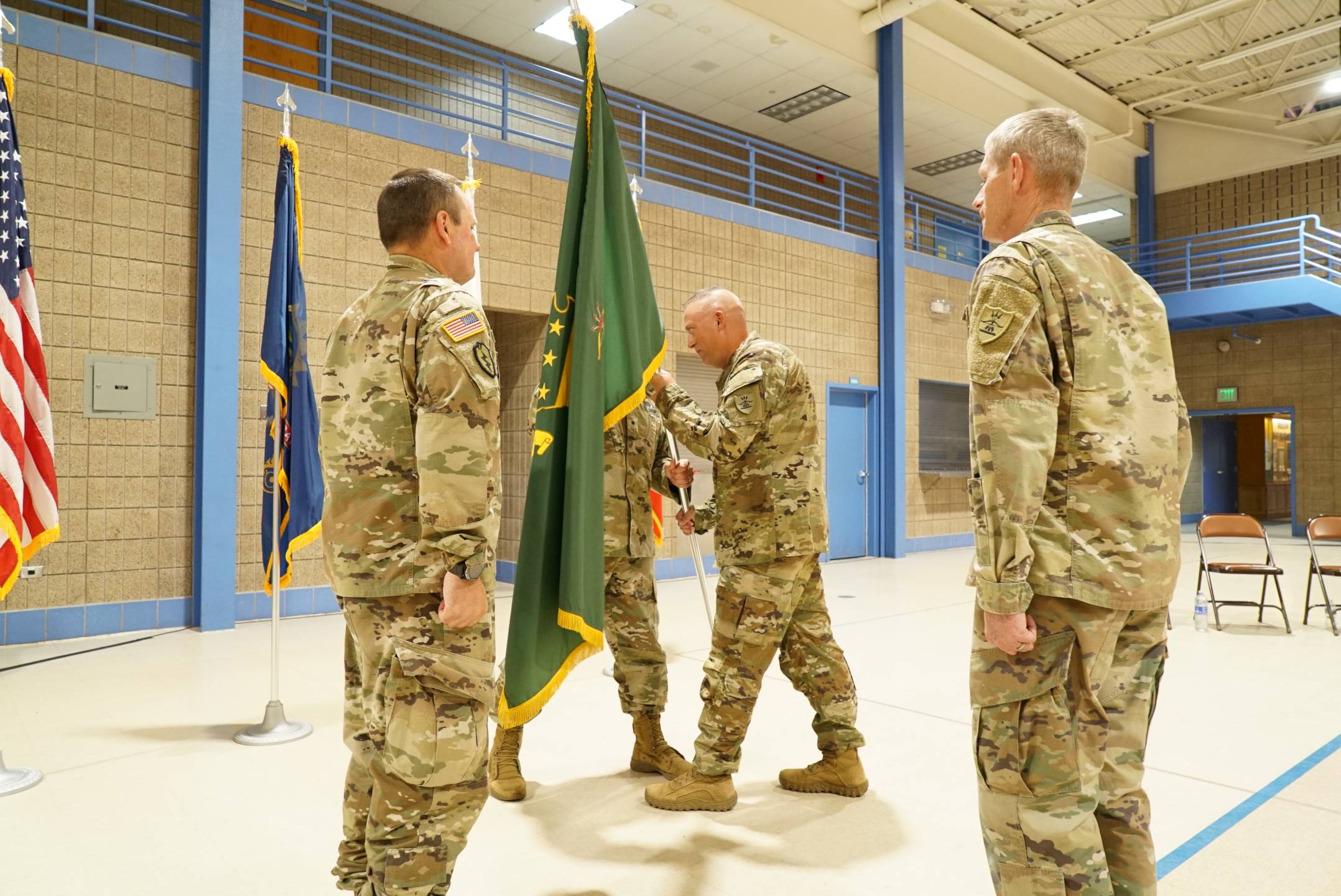 Struxness assumes duties of State Command Sgt. Major.