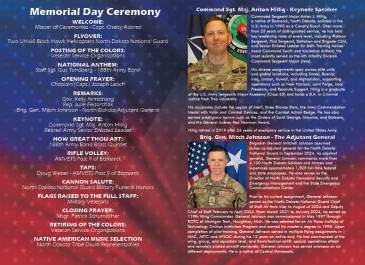 Memorial Day 2025 Program Page 2