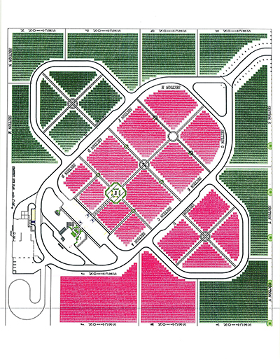 Grave Layout Map