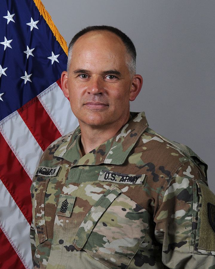 ​  Command Sgt. Maj. Jason Magnuson ​