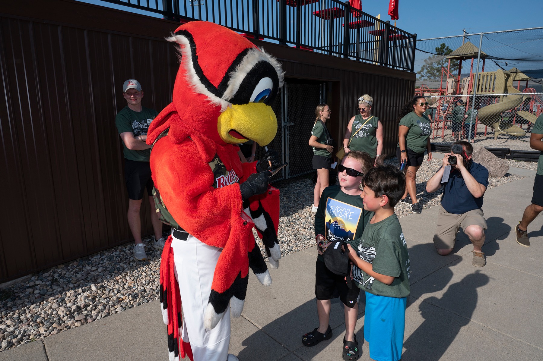 Military Appreciation Event at Fargo Red Hawks